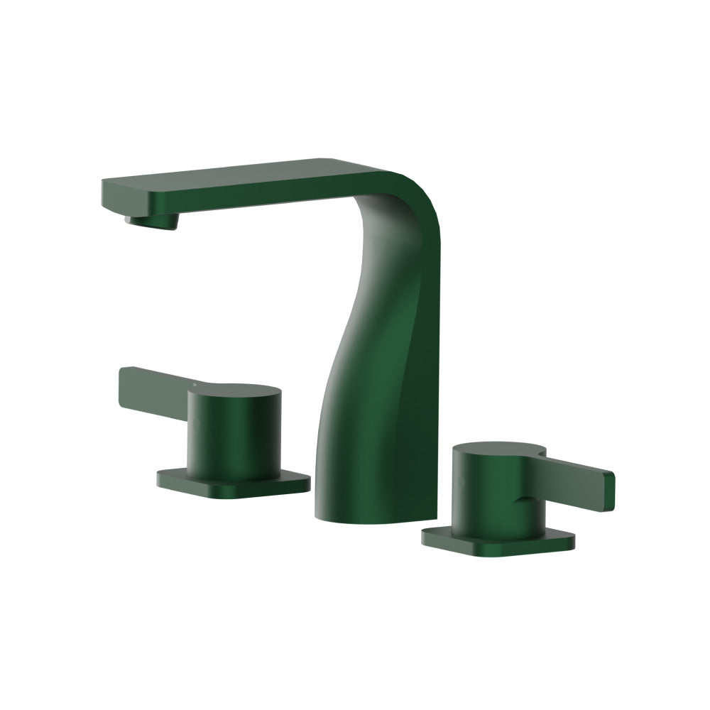 Flusso Serie 260 260.2001 Three Hole 8" Widespread Two Handle Bathroom Faucet