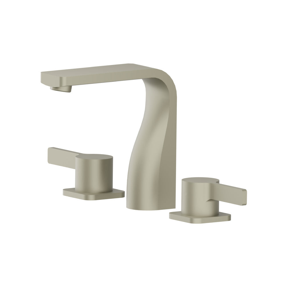 Flusso Serie 260 260.2001 Three Hole 8" Widespread Two Handle Bathroom Faucet