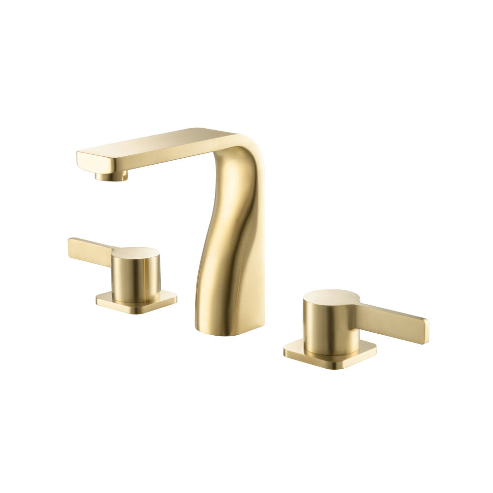 Flusso Serie 260 260.2001 Three Hole 8" Widespread Two Handle Bathroom Faucet