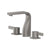 Flusso Serie 260 260.2001 Three Hole 8" Widespread Two Handle Bathroom Faucet