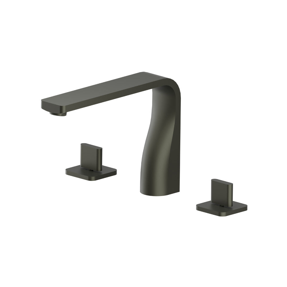 Flusso Serie 260 260.2410 3 Hole Deck Mount Roman Tub Faucet