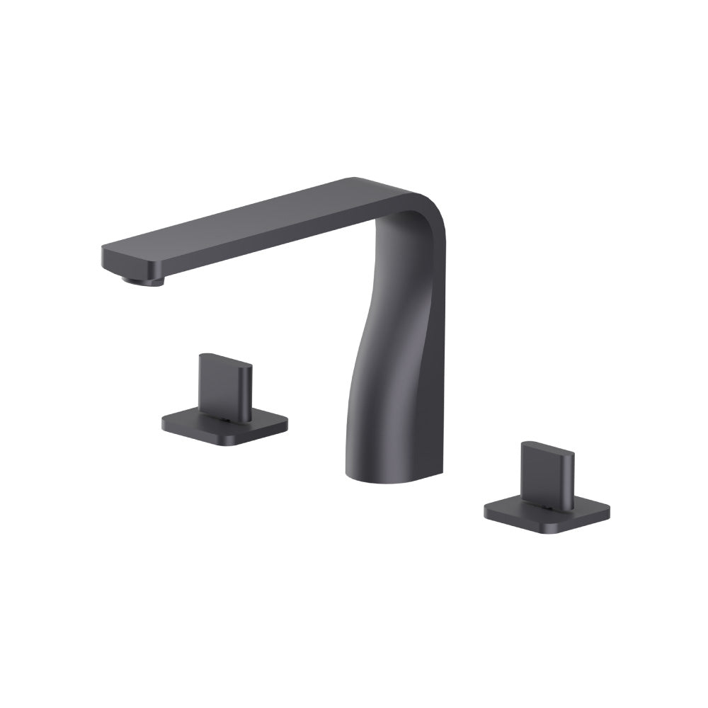 Flusso Serie 260 260.2410 3 Hole Deck Mount Roman Tub Faucet