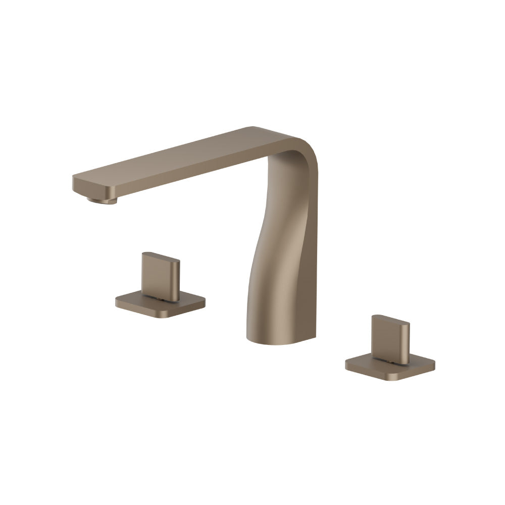 Flusso Serie 260 260.2410 3 Hole Deck Mount Roman Tub Faucet