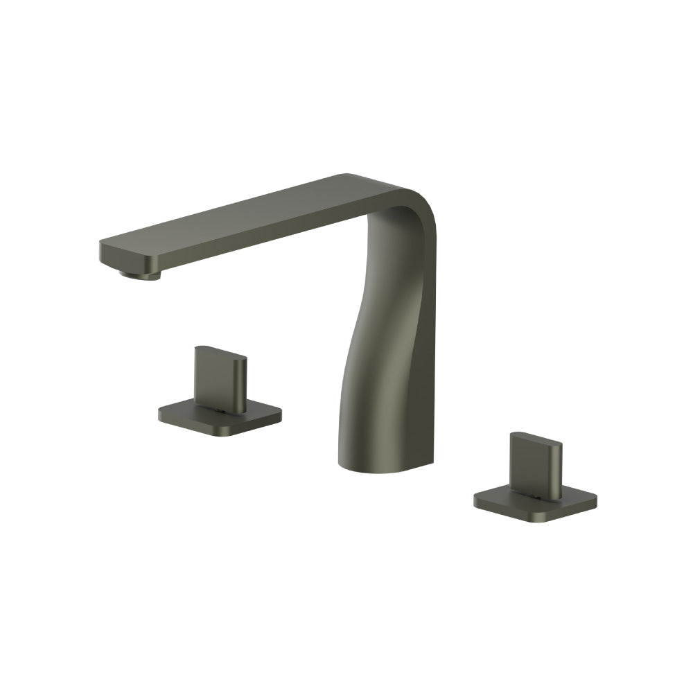 Flusso Serie 260 260.2410 3 Hole Deck Mount Roman Tub Faucet