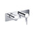 Flusso Serie 260 260.2693 3/4" Horizontal Thermostatic Shower Valve % Trim - 1 Ouptut