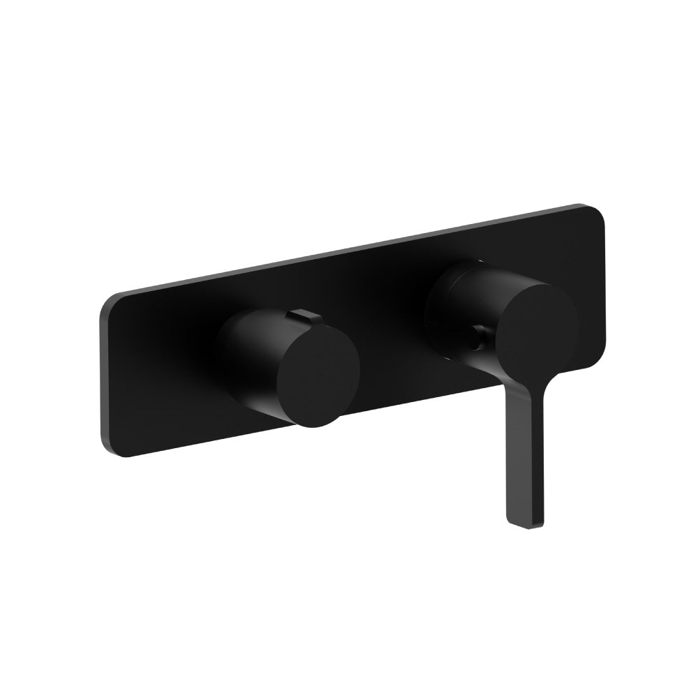 Flusso Serie 260 260.2693 3/4" Horizontal Thermostatic Shower Valve % Trim - 1 Ouptut