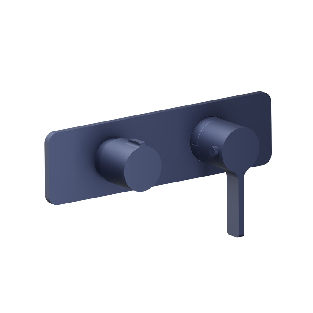 Flusso Serie 260 260.2693 3/4" Horizontal Thermostatic Shower Valve % Trim - 1 Ouptut
