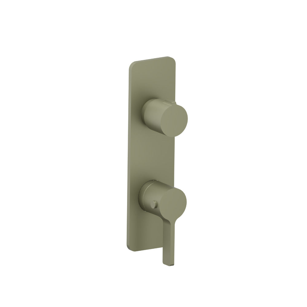 Flusso Serie 260 260.2720 3/4" Horizontal Thermostatic Shower Valve & Trim - 1- Output - Parent