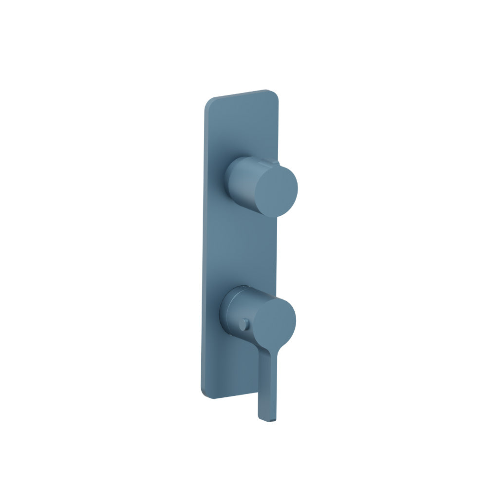 Flusso Serie 260 260.2720 3/4" Horizontal Thermostatic Shower Valve & Trim - 1- Output