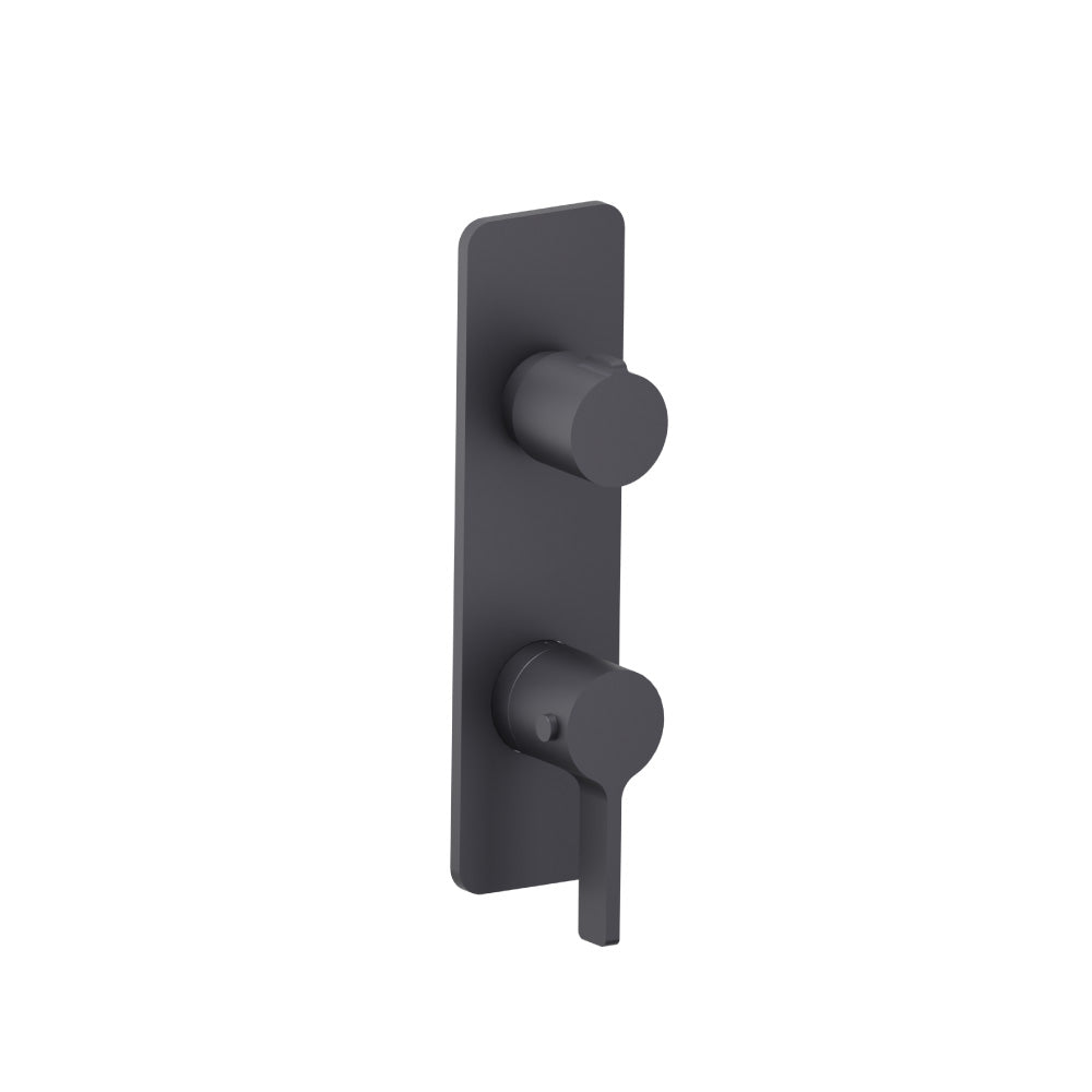 Flusso Serie 260 260.2720 3/4" Horizontal Thermostatic Shower Valve & Trim - 1- Output