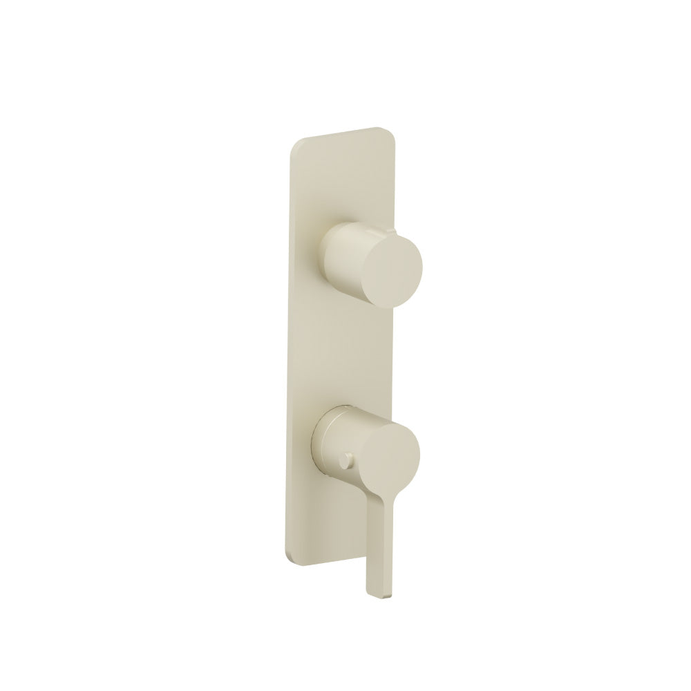 Flusso Serie 260 260.2720 3/4" Horizontal Thermostatic Shower Valve & Trim - 1- Output