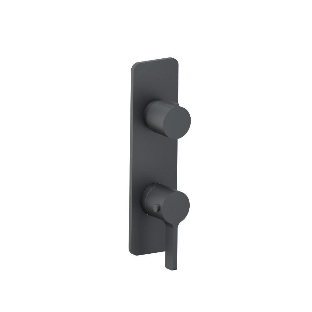 Flusso Serie 260 260.2720 3/4" Horizontal Thermostatic Shower Valve & Trim - 1- Output