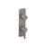 Flusso Serie 260 260.2720 3/4" Horizontal Thermostatic Shower Valve & Trim - 1- Output
