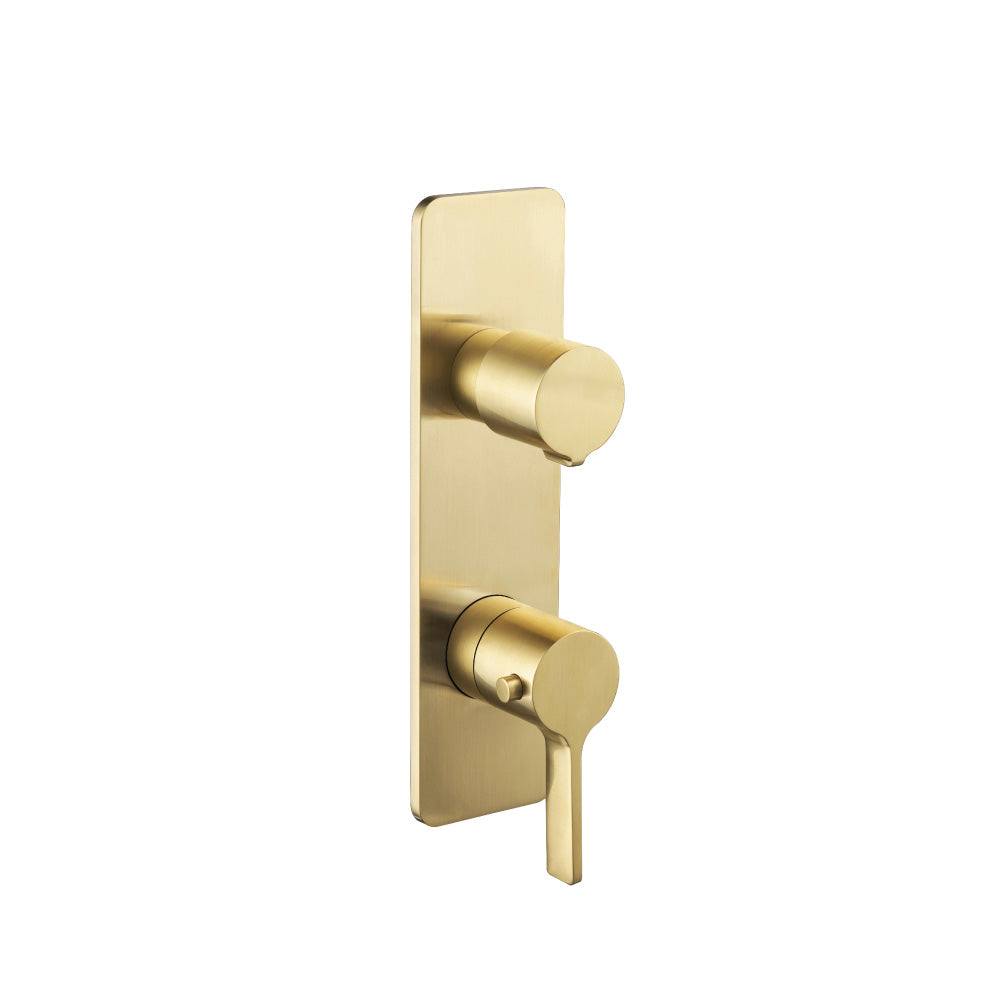 Flusso Serie 260 260.2780 3/4" Thermostatic Shower Valve & Trim - 3-Output