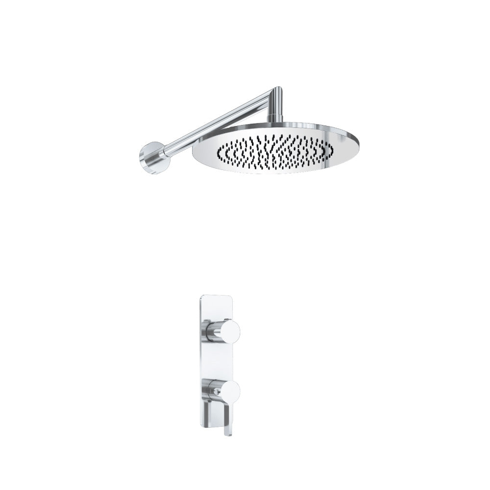 Flusso Serie 260 260.7000 Single Output Shower Set With Shower Head And Arm