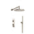 Flusso Serie 260 260.7250 Two Output Shower Set With Shower Head And Hand Held