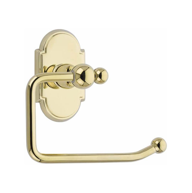 Emtek 260410 Brass TP Holder Bar Style , Square Rosette