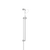 Dornbracht 26413892 Tara Slide Bar Set Without Hand Shower