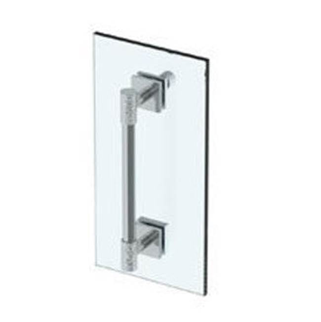 Watermark 27-0.1-12SDP Sense 12” Shower Door Pull With Knob/ Glass Mount Towel Bar With Hook - Parent