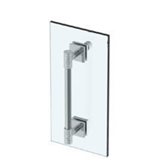 Watermark 27-0.1A-SDP Sense 24” Shower Door Pull With Knob/ Glass Mount Towel Bar With Hook - Parent