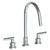 Watermark 27-7-CL14 Sense Deck Mounted 3 Hole Kitchen Set
