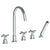 Watermark 27-8.115 Deck Mounted 5 Hole Bath Set