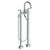 Watermark 27-8.3V-CL14 Sense Floor Standing Bath Set With Volume Hand Shower