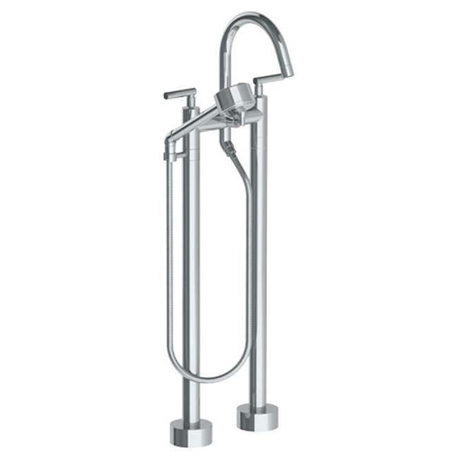Watermark 27-8.3V14 Floor Standing Bath Set With Volume Hand Shower