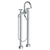 Watermark 27-8.3V15 Floor Standing Bath Set With Volume Hand Shower
