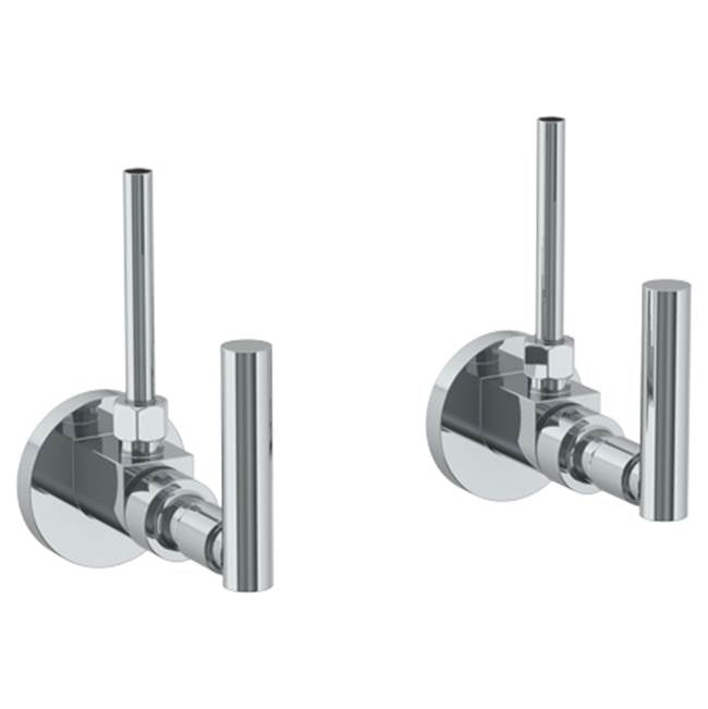 Watermark 27-MAS214 Lavatory Angle Stop Kit -1/2" Ips X 3/8" Od Compression