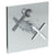 Watermark 27-P9015 Wall Mounted Pressure Balance Shower Trim With Diverter, 7"