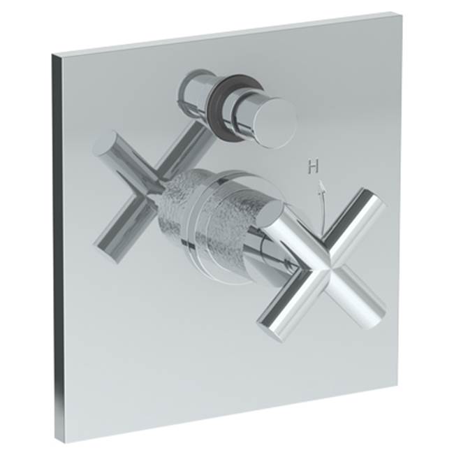 Watermark 27-P90-CL15 Sense Wall Mounted Pressure Balance Shower Trim With Diverter 7"
