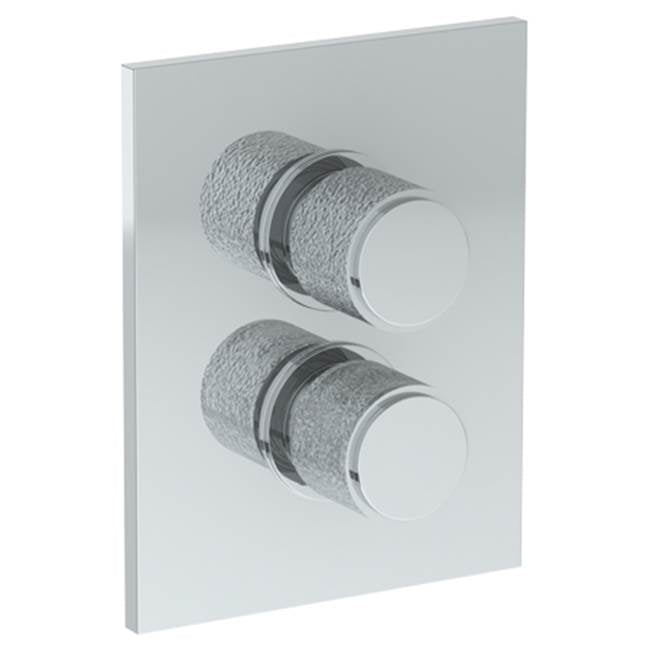 Watermark 27-T2016 Wall Mounted Thermostatic Shower Trim With Built-In Control, 6 1/4" X 8" - Parent