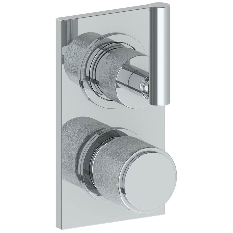 Watermark 27-T2514 Wall Mounted Mini Thermostatic Shower Trim With Built-In Control, 3 1/2" X 6 1/4".