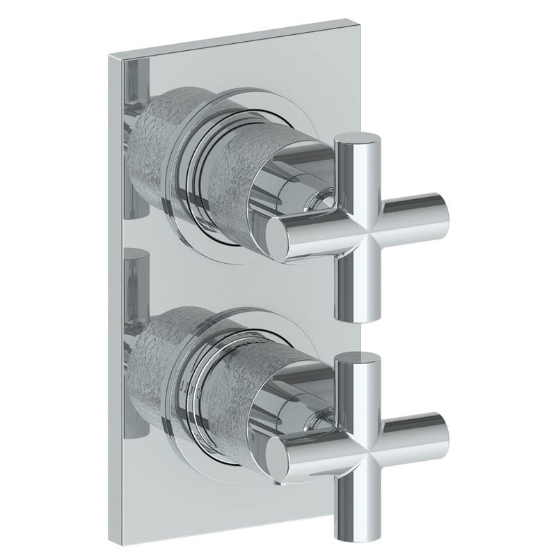 Watermark 27-T2515 Wall Mounted Mini Thermostatic Shower Trim With Built-In Control, 3 1/2" X 6 1/4".