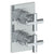 Watermark 27-T2515 Wall Mounted Mini Thermostatic Shower Trim With Built-In Control, 3 1/2" X 6 1/4". - Parent