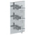 Watermark 27-T3015 Wall Mounted Thermostatic Shower Trim With 2 Built-In Controls, 6 1/4" X 12" - Parent