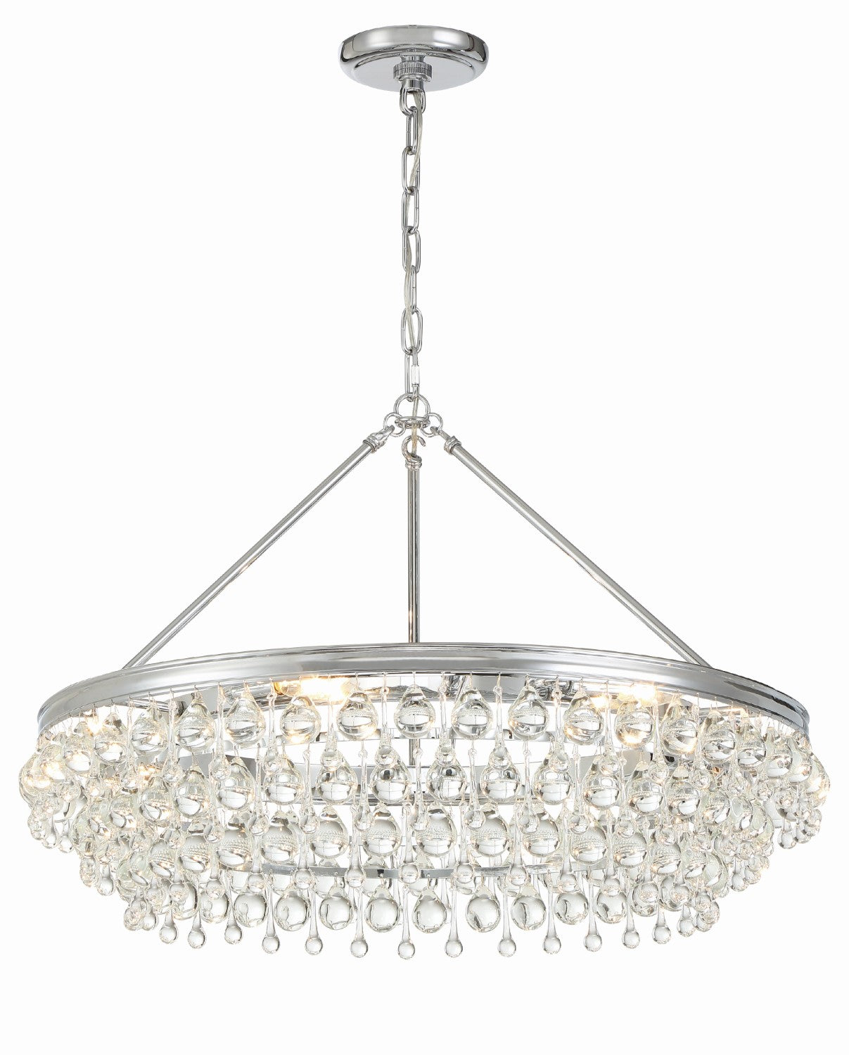 Crystorama 275 Calypso 6 Light Chandelier - Parent