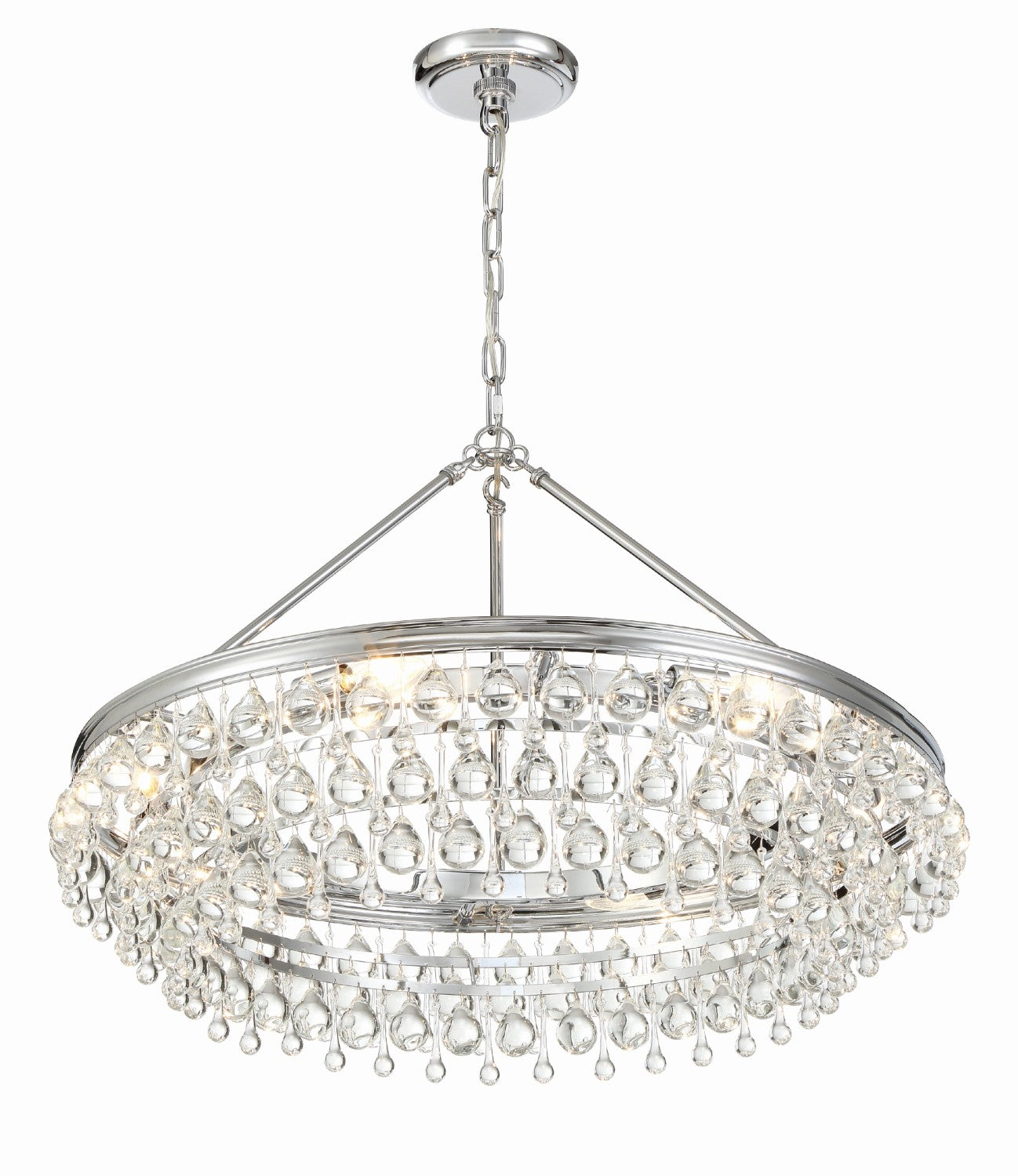 Crystorama 275 Calypso 6 Light Chandelier - Parent
