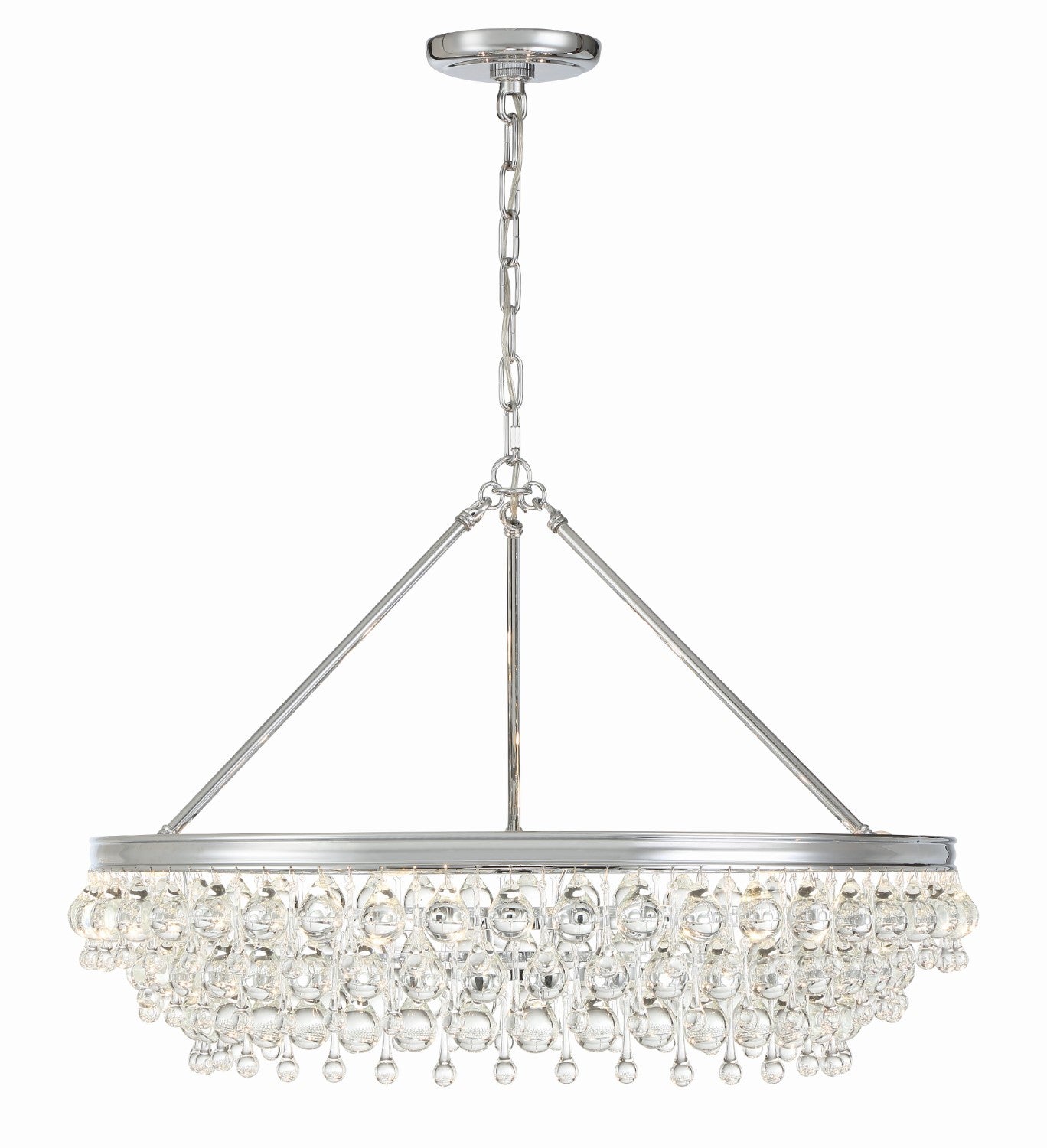 Crystorama 275 Calypso 6 Light Chandelier - Parent