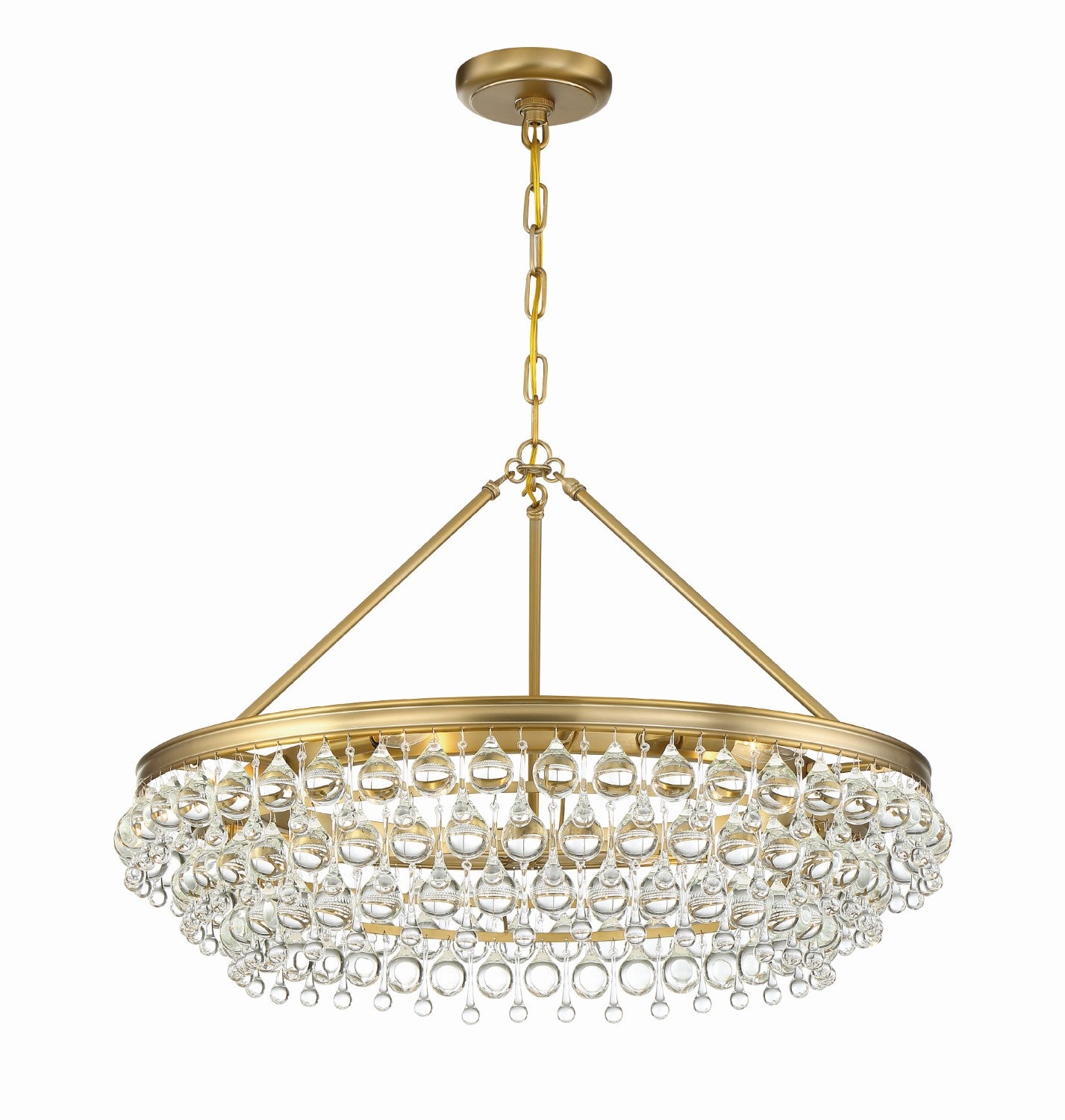 Crystorama 275 Calypso 6 Light Chandelier