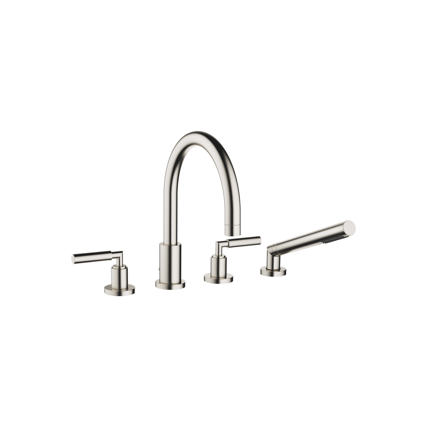 Dornbracht 27512882 Tara Deck-Mounted Tub Mixer, With Hand Shower Set For Deck-Mounted Tub Installation