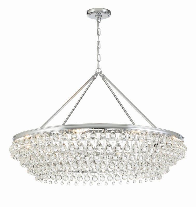 Crystorama 278 Calypso 8 Light Crystal Teardrop Chandelier - Parent