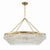 Crystorama 278 Calypso 8 Light Crystal Teardrop Chandelier