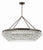 Crystorama 278 Calypso 8 Light Crystal Teardrop Chandelier