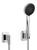 Dornbracht 27803845 Lissé Hand Shower Set With Individual Flanges