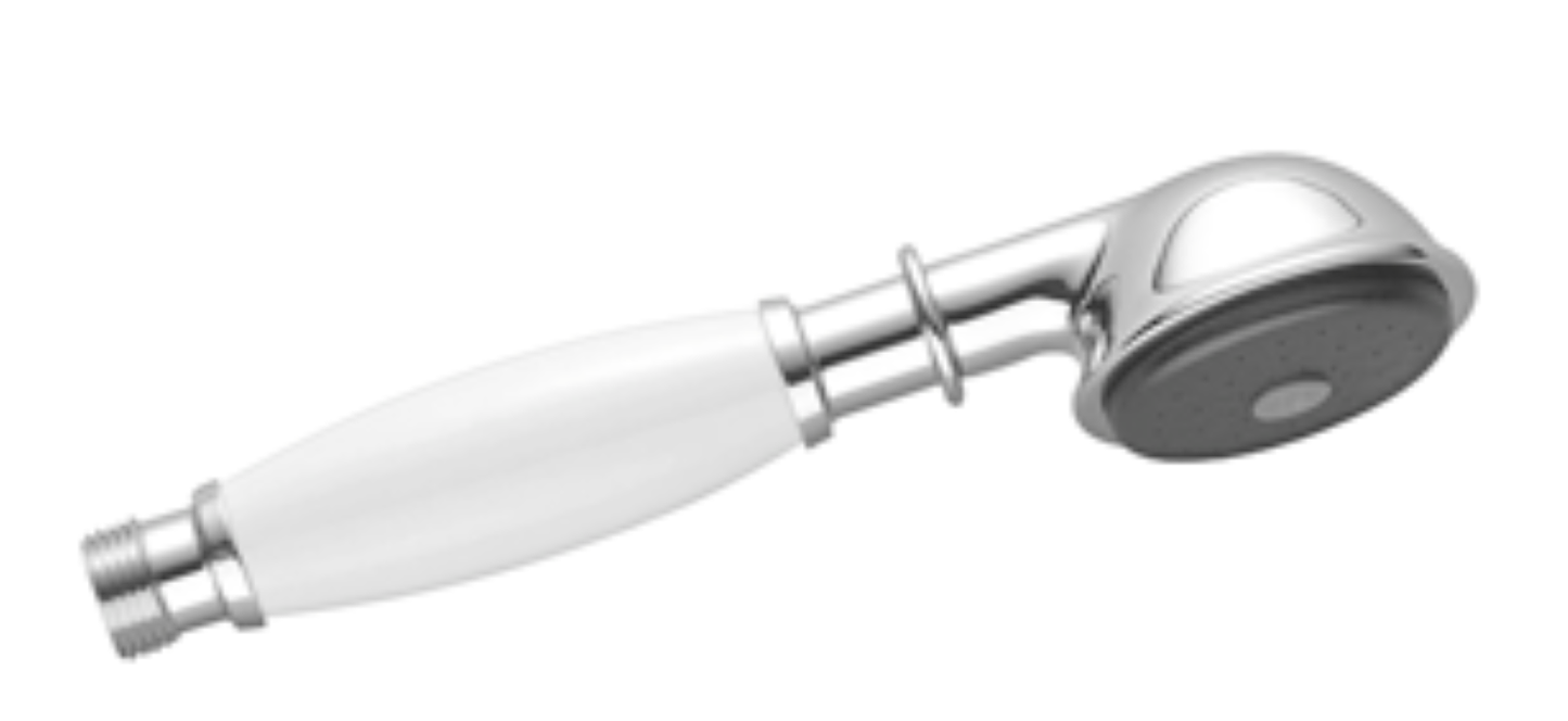 Dornbracht 28002970 Madison Metal Hand Shower With Porcelain (White) Handle - Parent