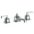 Watermark 29-2-TR14 Transitional Deck Mounted 3 Hole Lavatory Set