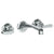 Watermark 29-2.2-TR14 Transitional Wall Mounted 3 Hole Lavatory Set With 8" CTC  Spout