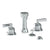 Watermark 29-4-TR15 Transitional Deck Mounted 4-Hole Bidet